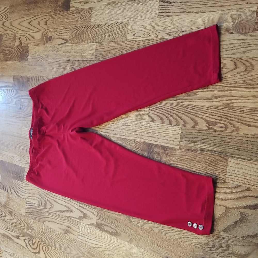(XL) GIANTE Prêt À Porter Canada Leggings Stretch Comfortable Capri Cropped